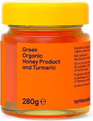 Symbeeosis Βιολογικό Μέλι Turmeric 280gr