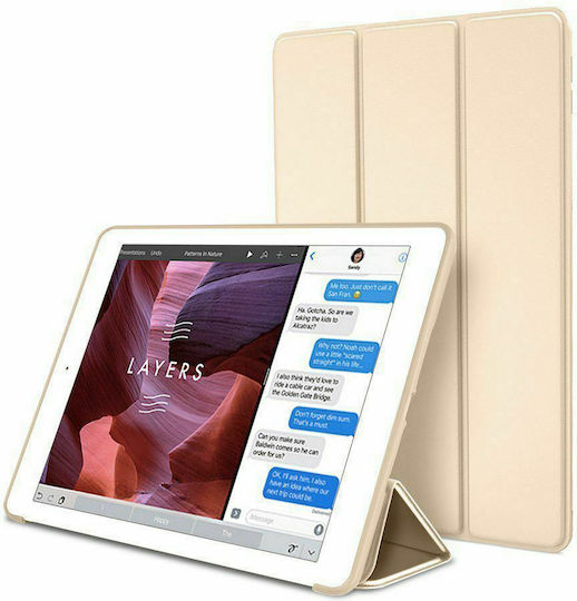 Tri-Fold Flip Cover Χρυσή (Galaxy Tab A 10.1 2019)