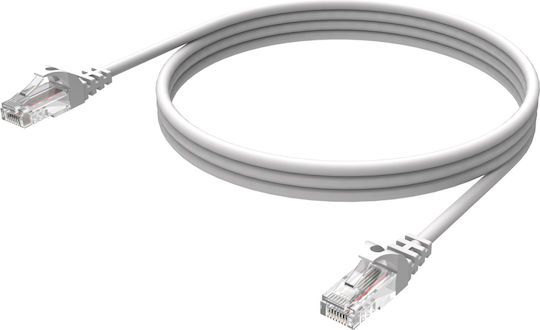 U/UTP Cat.5e Ethernet Network Cable 1.8m Gray 1pcs