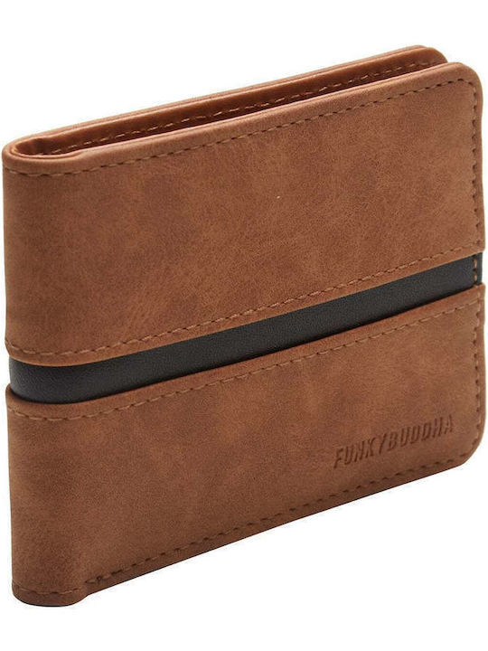Funky Buddha Herren Geldbörse Tabac Braun
