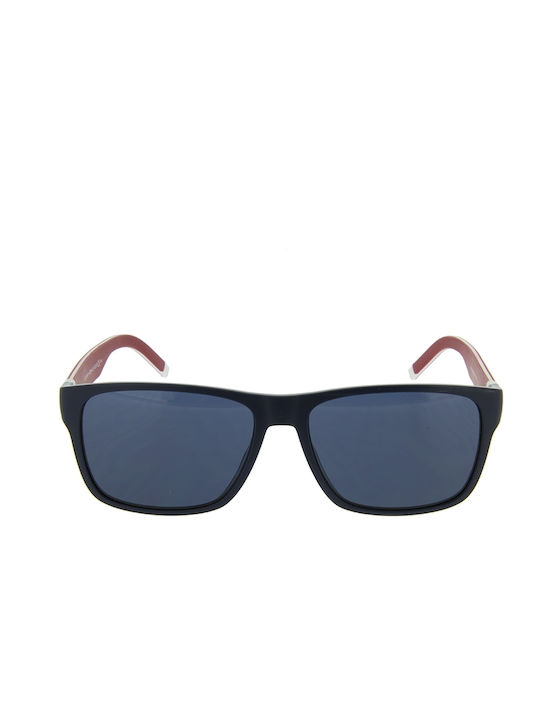 Tommy Hilfiger Ανδρικά Γυαλιά Ηλίου με Navy Μπλε Κοκκάλινο Σκελετό και Μπλε Φακό TH1718/S 8RU/KU