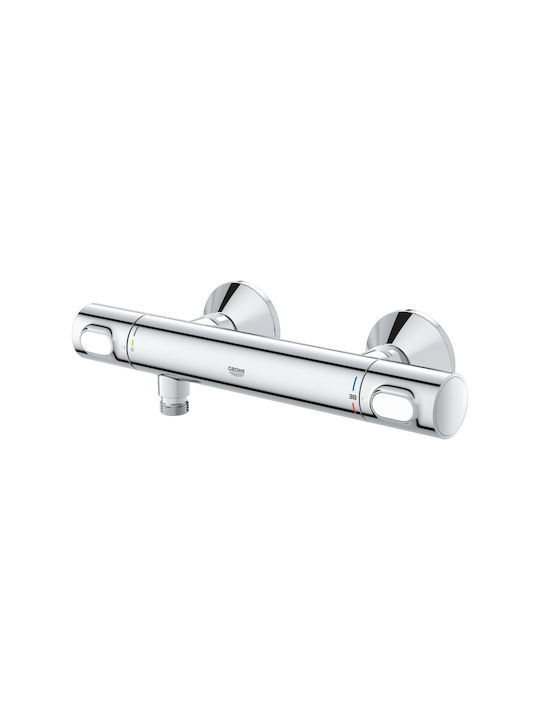 Grohe Grohtherm 500 Mixing Bathtub Shower Faucet Thermostatic Silver