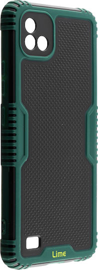 Lime Armadillo Camera Guard Back Cover Plastic Verde (Realme C11 2021)