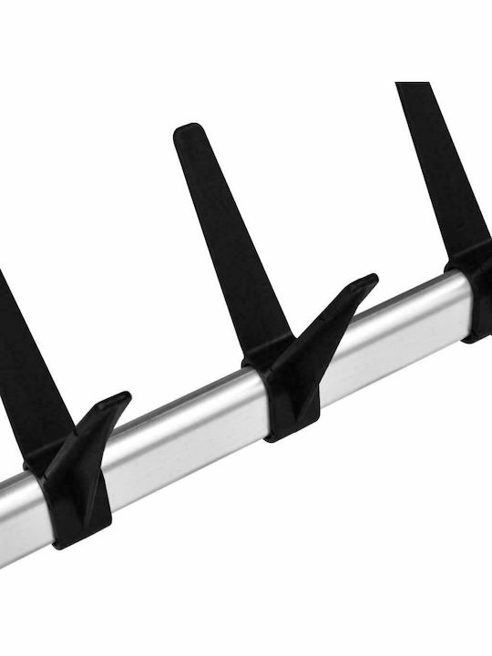 vidaXL Floor Garment Rack made of Metal Silver