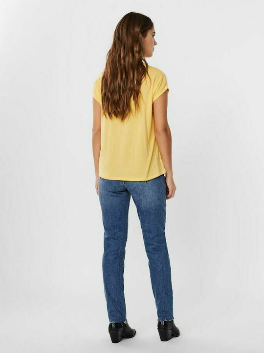 Vero Moda T-Shirt Cornsilk