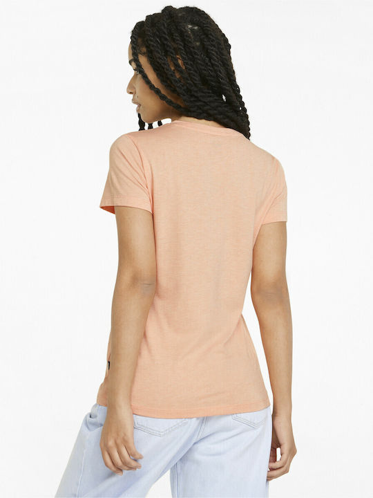 PUMA Heather T-Shirt Light Peach