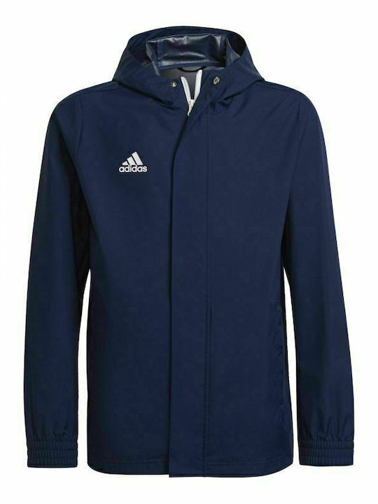Kids' Sports Jacket Short with Hood Blue Entrada