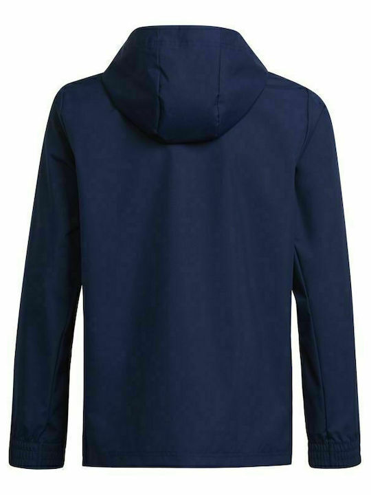 Kids' Sports Jacket Short with Hood Blue Entrada