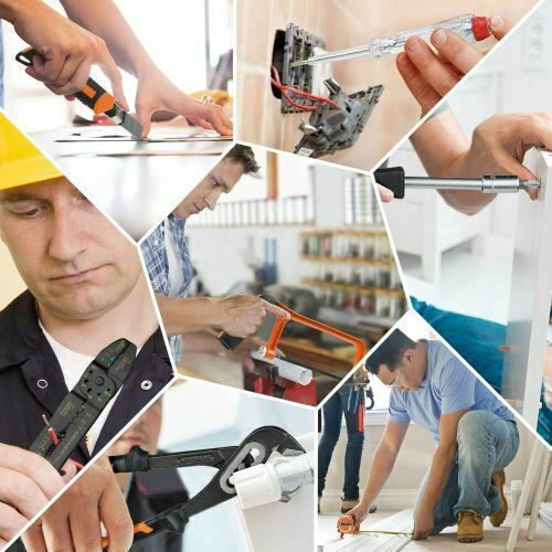 Tacklife Βαλίτσα με 136 Εργαλεία Ηλεκτρολόγου