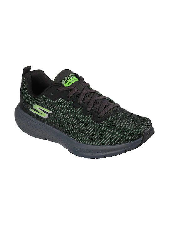 Go Run Supersonic Ανδρικά Αθλητικά Παπούτσια Running Μαύρα