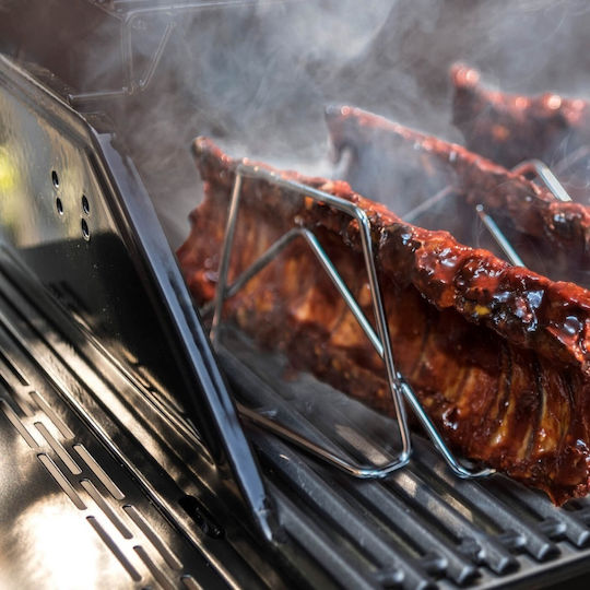 Char-Broil Rib Rack Μεταλλική Σχάρα Ψησίματος με Πόδια 35x21εκ.