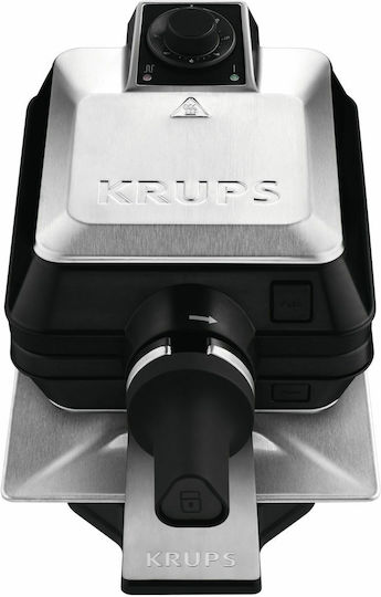 Krups Waffle Maker 2 Portions in Rectangular Shape 1200W