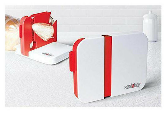 Sealabag Vacuum Sealer for Food Bags 19.5x2.5x15cm Red