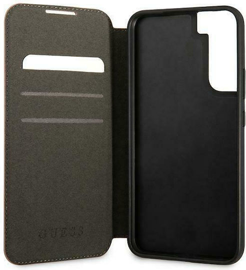 Guess Saffiano Book Piele artificială Roz (Galaxy S22+ 5G - Galaxy S22+ 5G)
