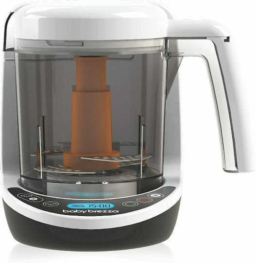 Baby Brezza Deluxe BRZ00141 Βρεφικός Ατμομάγειρας με Μπλέντερ 0.95lt