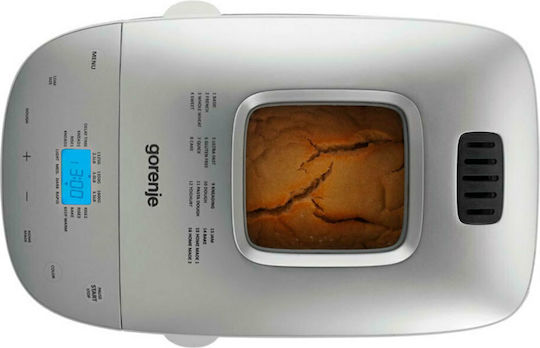 Gorenje Brotbackautomat mit 850W Leistung und 1600gr Kapazität mit 16 Programmen