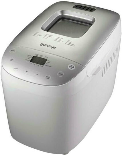 Gorenje BM1600WG Bread Maker 850W with Container Capacity 1600gr and 16 Baking Programs