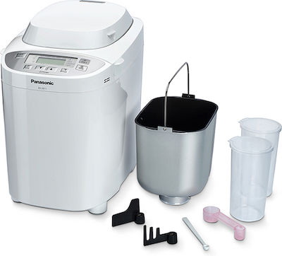 Panasonic SD-2511 Mașină de pâine cu o putere de 550W și o capacitate de 600gr cu 33 programe