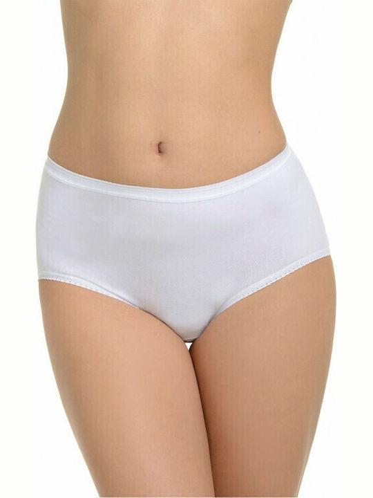 Βαμβακερά Damen Slip 3Pack Weiß