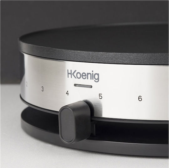 HKoenig Κρεπιέρα 33cm Inox 1300W