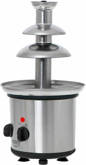 Camry Silver Chocolate Fountain with 3 Flats CR 4488 320W 21.4x21.4x40cm
