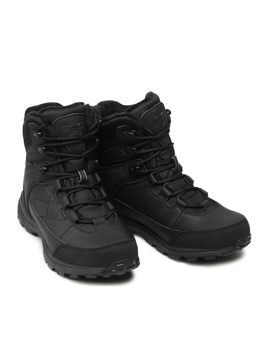 Regatta Samaris Thermo Herrenmänner Wanderschuhe Schwarze