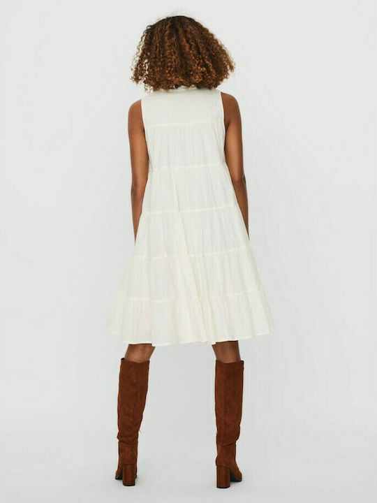 Vero Moda Summer Midi Dress White