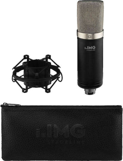 IMG Stageline PODCASTER-1 Bundle Σετ Πυκνωτικό Μικρόφωνο XLR / USB Επιτραπέζιο, Shock Mounted για Studio
