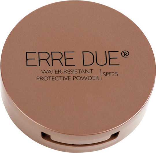 Erre Due Водоустойчива пудра 501 Warm Ivory SPF25 9gr