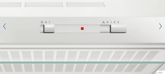 Bosch Ελεύθερος Απορροφητήρας 60cm Λευκός