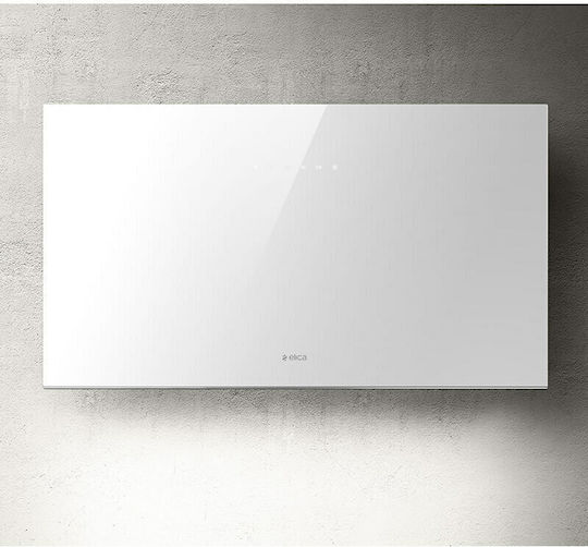 Elica Plat WH/F/55 Chimney Vent Hood 55cm White