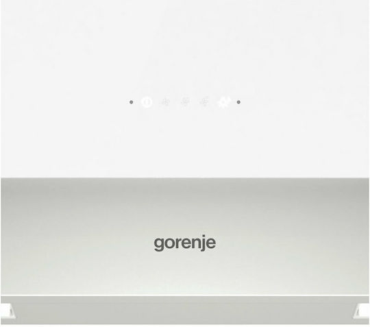 Gorenje WHI6SYW Απορροφητήρας Καμινάδα 60cm Λευκός