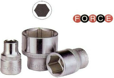 Force Socket Hex with Square Drive 3/8" Diameter 12mm