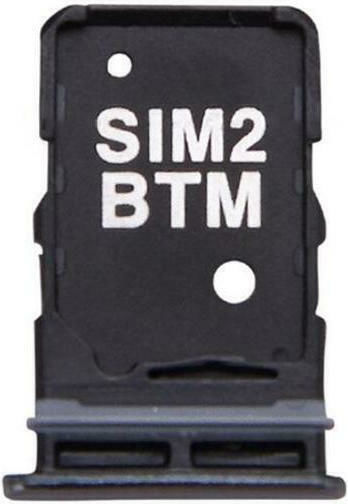 Sim-Kartenhalterung Schwarz Galaxy A80
