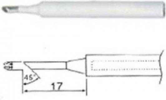 Zhongdi N2-36 Μύτες Κολλητηρίου Σετ 5τμχ 01.057.0070