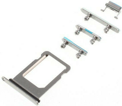 Sim-Kartenhalterung Silber iPhone X