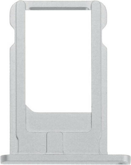Υποδοχή Κάρτας SIM Ασημί για iPhone 6