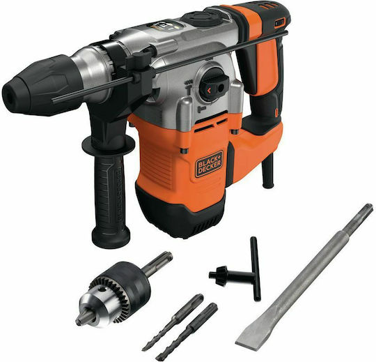 Black & Decker Κρουστικό Σκαπτικό Πιστολέτο Ρεύματος 1250W με Υποδοχή SDS Plus BEHS03K