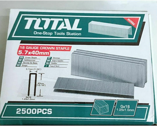 Total TAC918352 Heftklammern 35mm 2500Stk