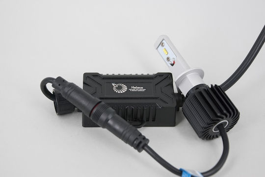Heleco Lamps Car & Motorcycle H3 LED 6500K Cold White 12-24V 22W 2pcs