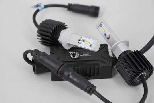 Heleco Lamps Car & Motorcycle H3 LED 6500K Cold White 12-24V 22W 2pcs