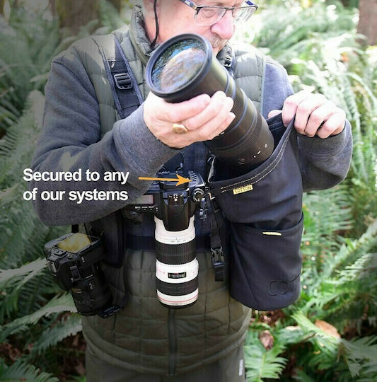Cotton Carrier Camera Lens Case LensBucket with 2 Drybags Black