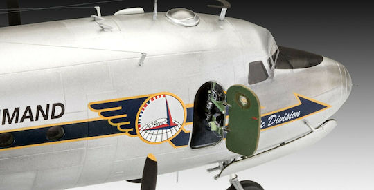 Revell Φιγούρα Μοντελισμού Αεροπλάνο C-54D Berlin Airlift "701th Anniversary" 352 Κομματιών σε Κλίμακα 1:72 40.1x49.7εκ.