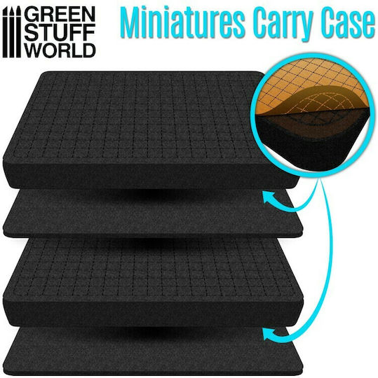 Green Stuff World Transport Case with Pick and Pluck Foam