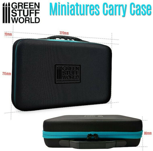 Green Stuff World Transport Case with Pick and Pluck Foam