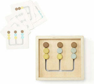 Kids Concept Sort Shapes Joc Educațional de Cunoștințe din Lemn pentru 3+ Ani