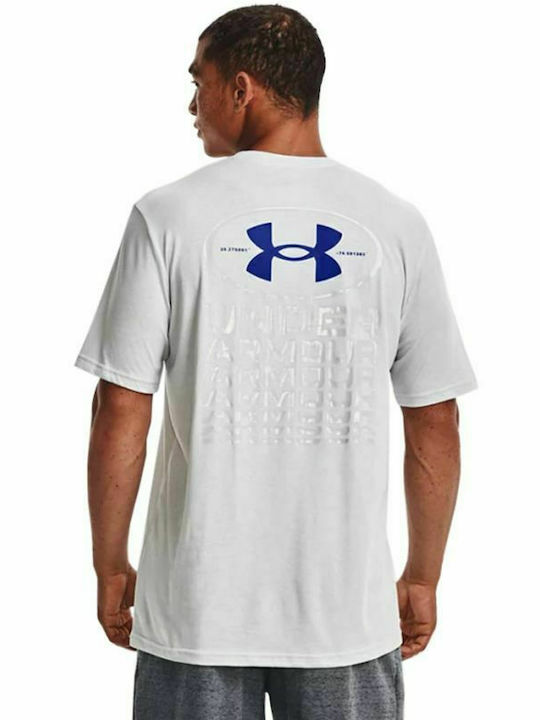 Under Armour Repeat Men's Athletic T-shirt Short Sleeve GRI