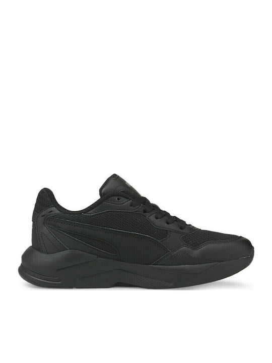 X-Ray Kids Sports Shoes Running with Laces Black