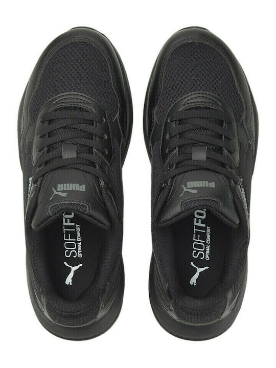 X-Ray Kids Sports Shoes Running with Laces Black