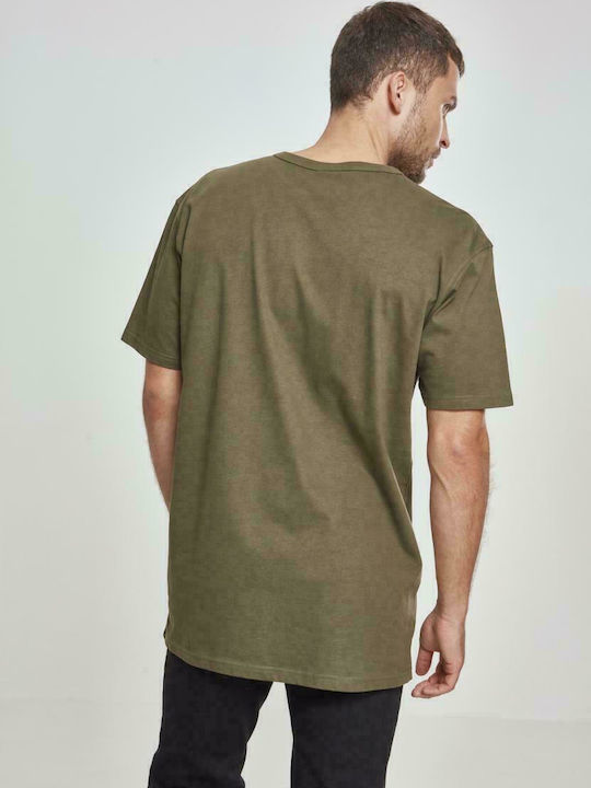 Urban Classics Men's Short Sleeve T-shirt Olive